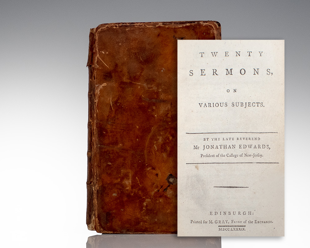 Twenty Sermons, on Various Subjects.