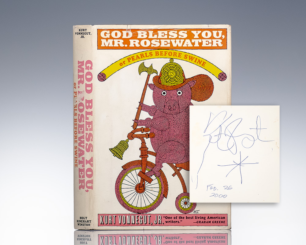 God Bless You, Mr. Rosewater or Pearls Before Swine.