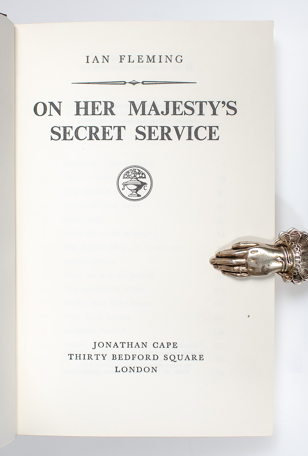 On Her Majesty's Secret Service.