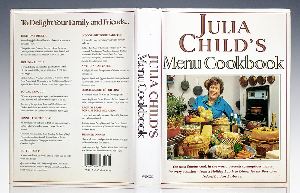 Julia Child's Menu Cookbook.