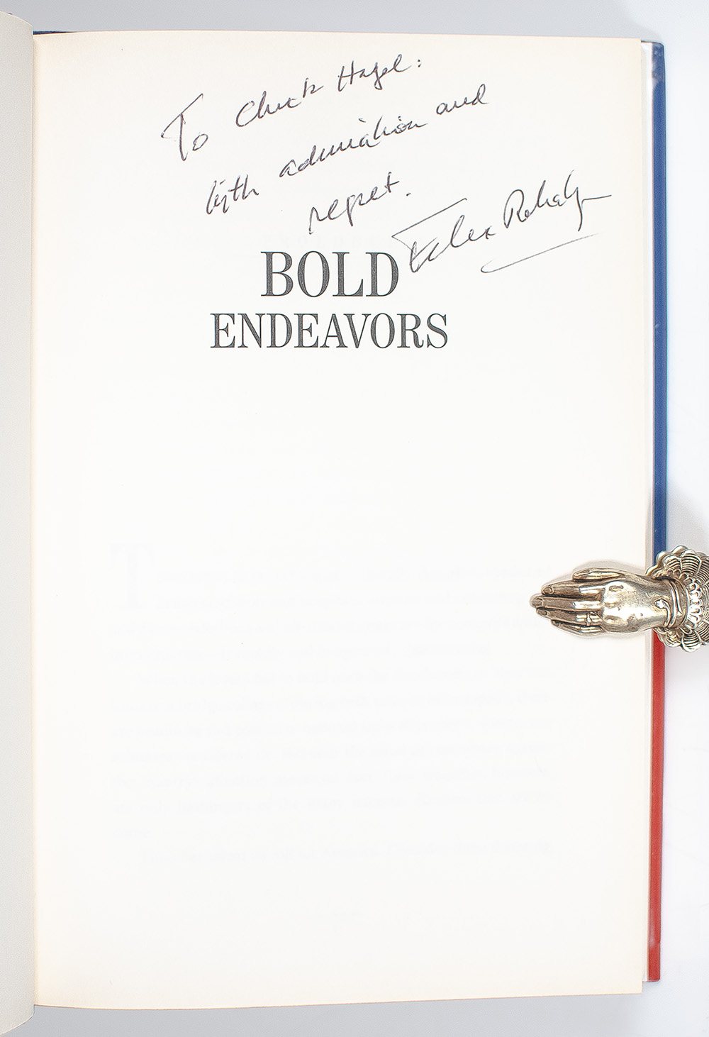 Bold Endeavors: How Our Government Built America, and Why It Must Rebuild Now.