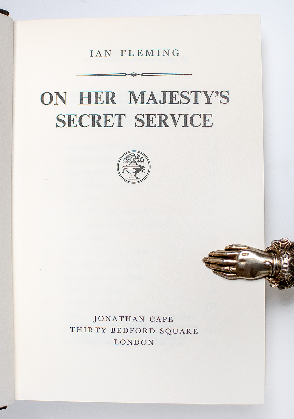 On Her Majesty's Secret Service.