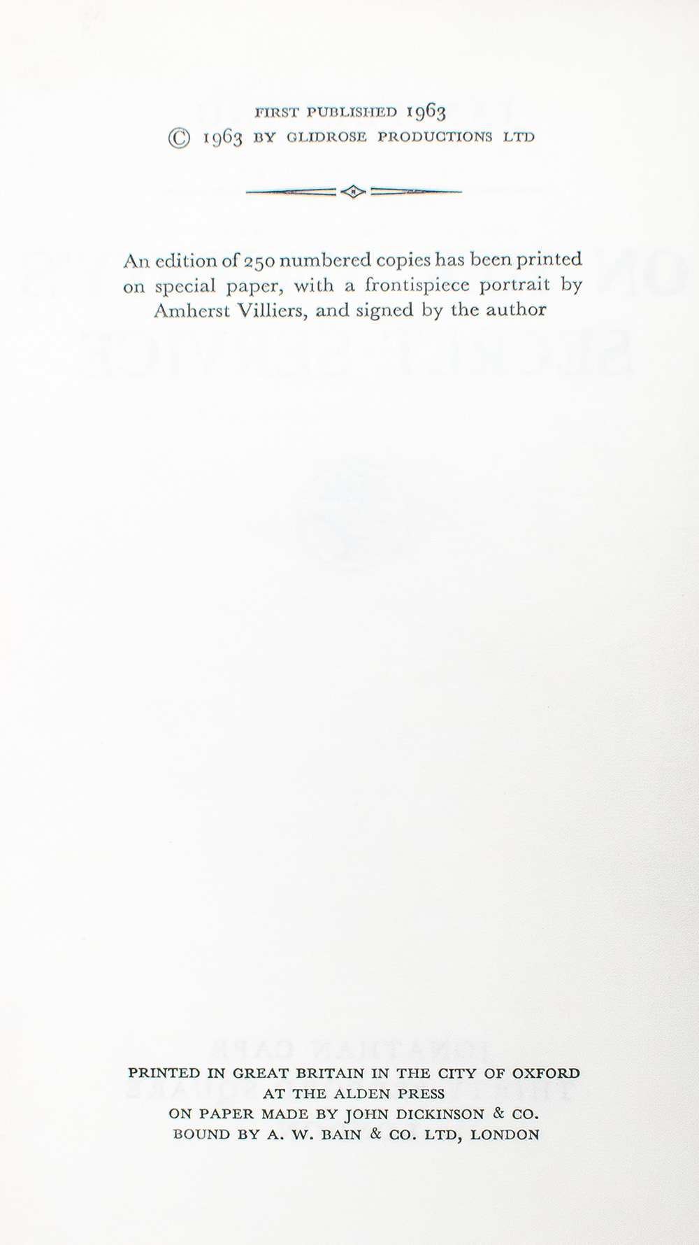 On Her Majesty's Secret Service.