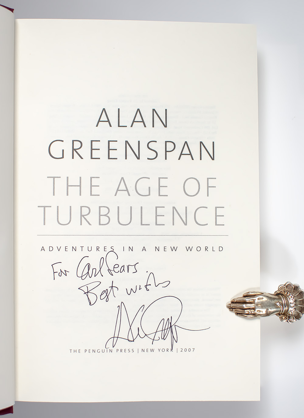 The Age of Turbulence: Adventures In A New World.