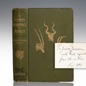 A Hunter's Wanderings In Africa.