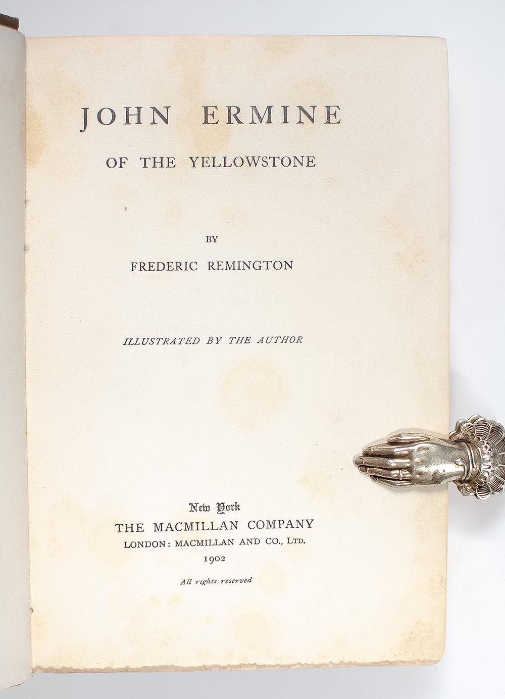 John Ermine of the Yellowstone.