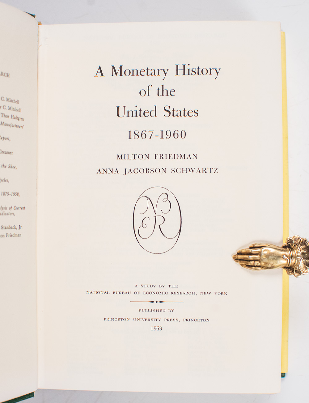 A Monetary History of the United States: 1867-1960.