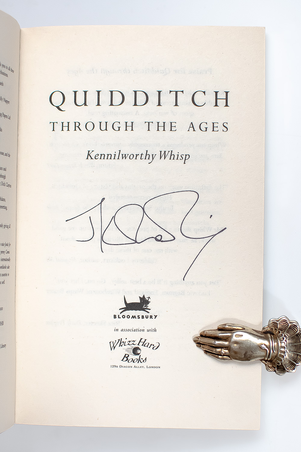 Quidditch: Through the Ages.