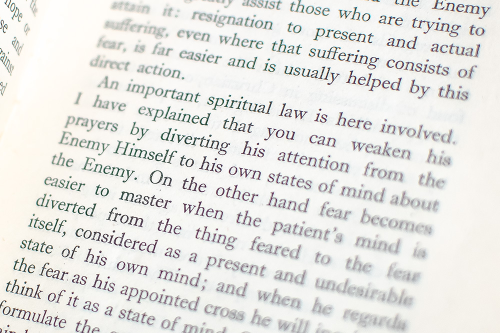 The Screwtape Letters.