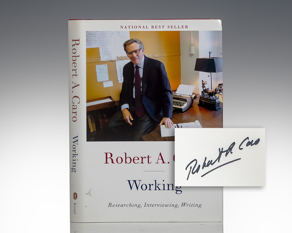 Working: Researching, Interviewing, Writing.