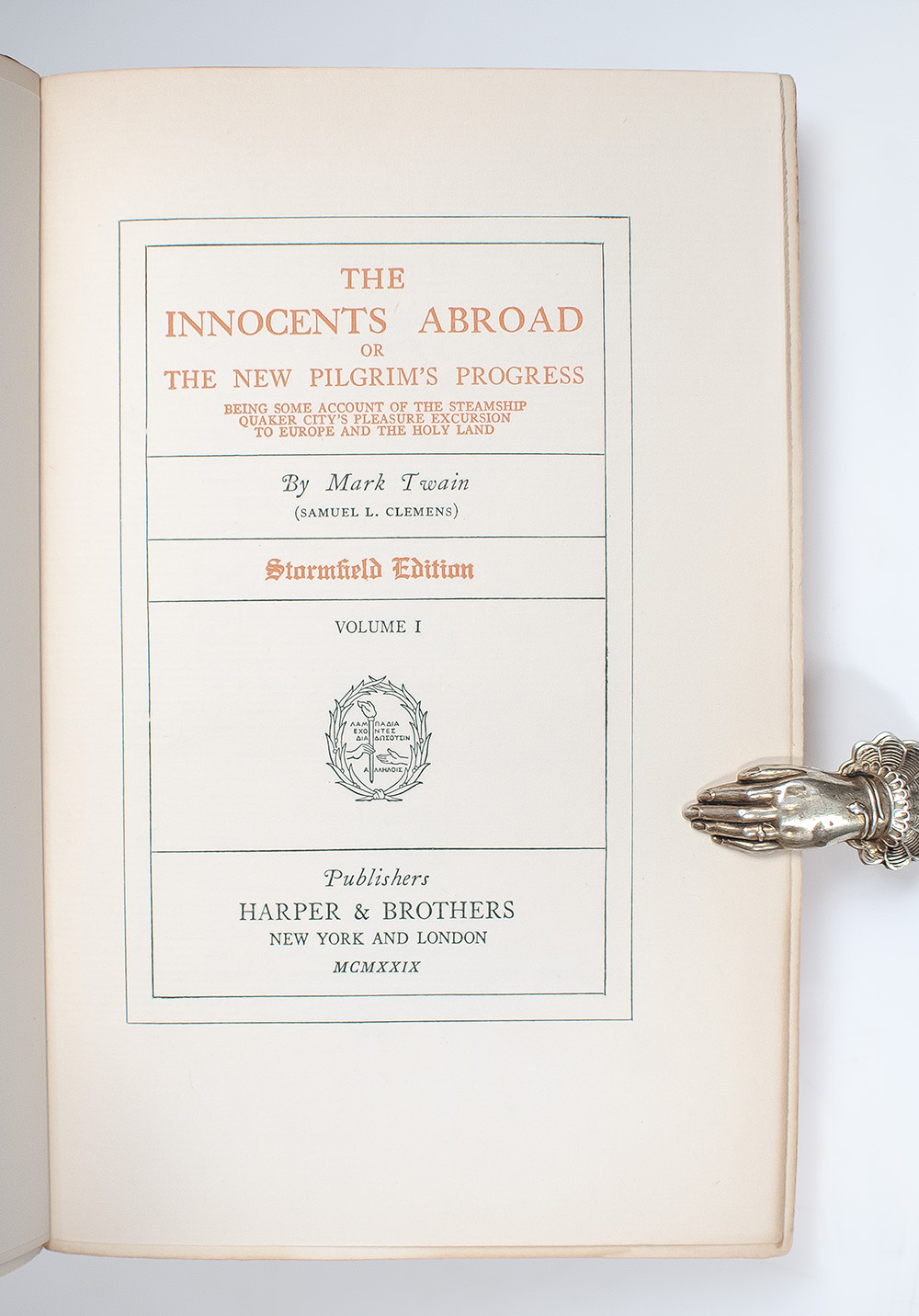 The Writings of Mark Twain.