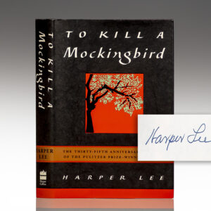 To Kill A Mockingbird.