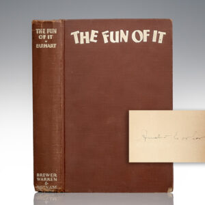 First Edition of The Fun of It; Signed by Amelia Earhart