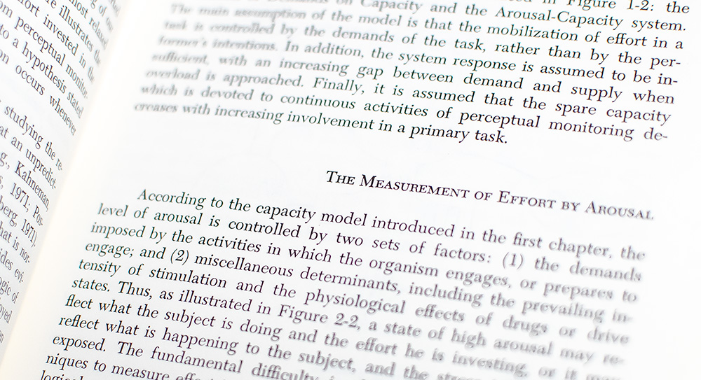 Attention and Effort.