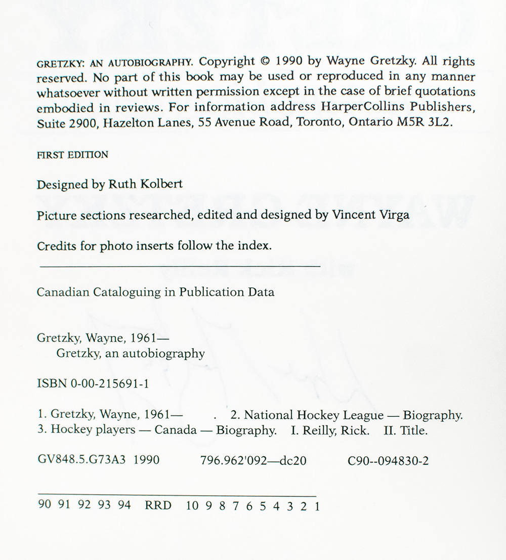 Gretzky: An Autobiography.