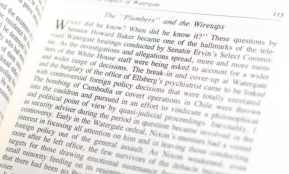 White House Years and Years of Upheaval.