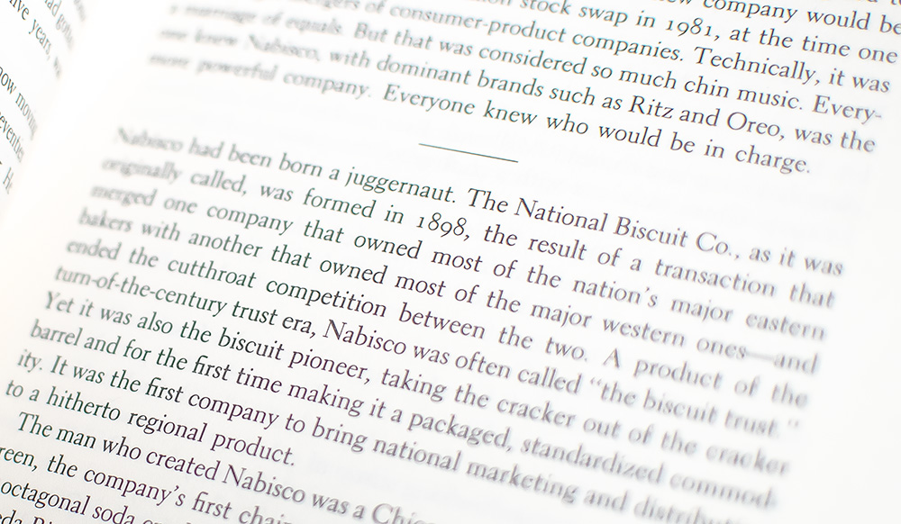 Barbarians at the Gate: The Fall of RJR Nabisco.