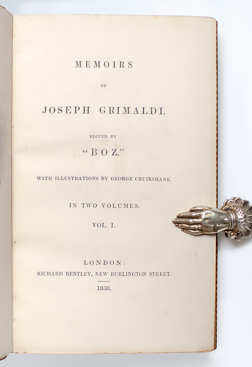 Memoirs of Joseph Grimaldi. Edited by "Boz."