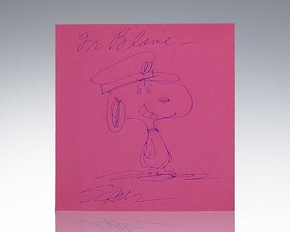 Original Drawing of Snoopy by Charles M. Schulz.