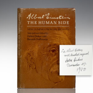 Albert Einstein: The Human Side.