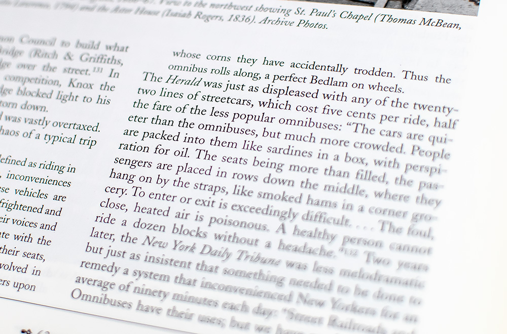 New York 1880, 1900, 1930, 1960, 2000.
