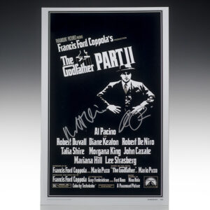 The Godfather Part II Signed Poster.