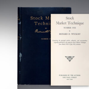 Stock Market Technique: Number One.