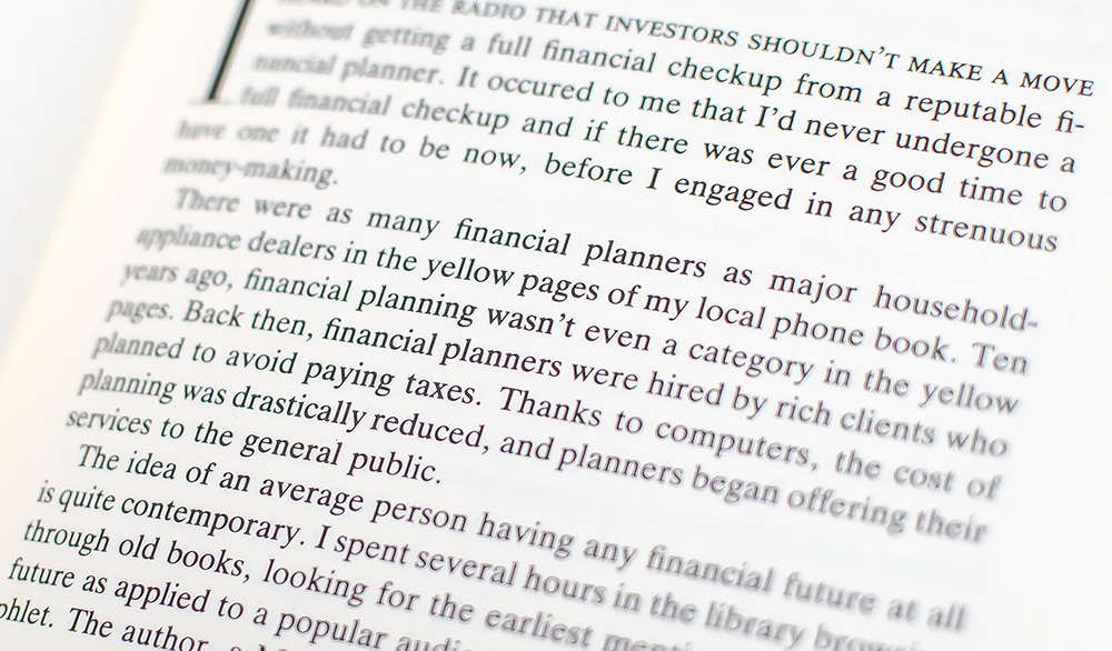 A Fool and His Money: The Odyssey of an Average Investor.