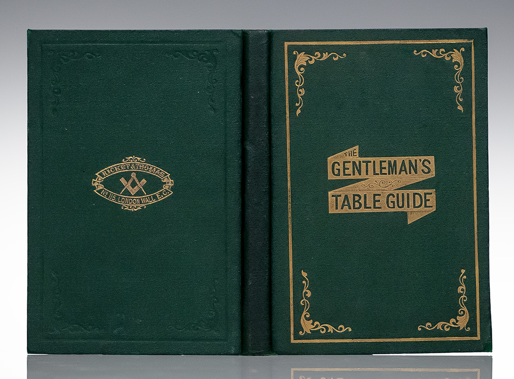 The Gentleman's Table Guide.