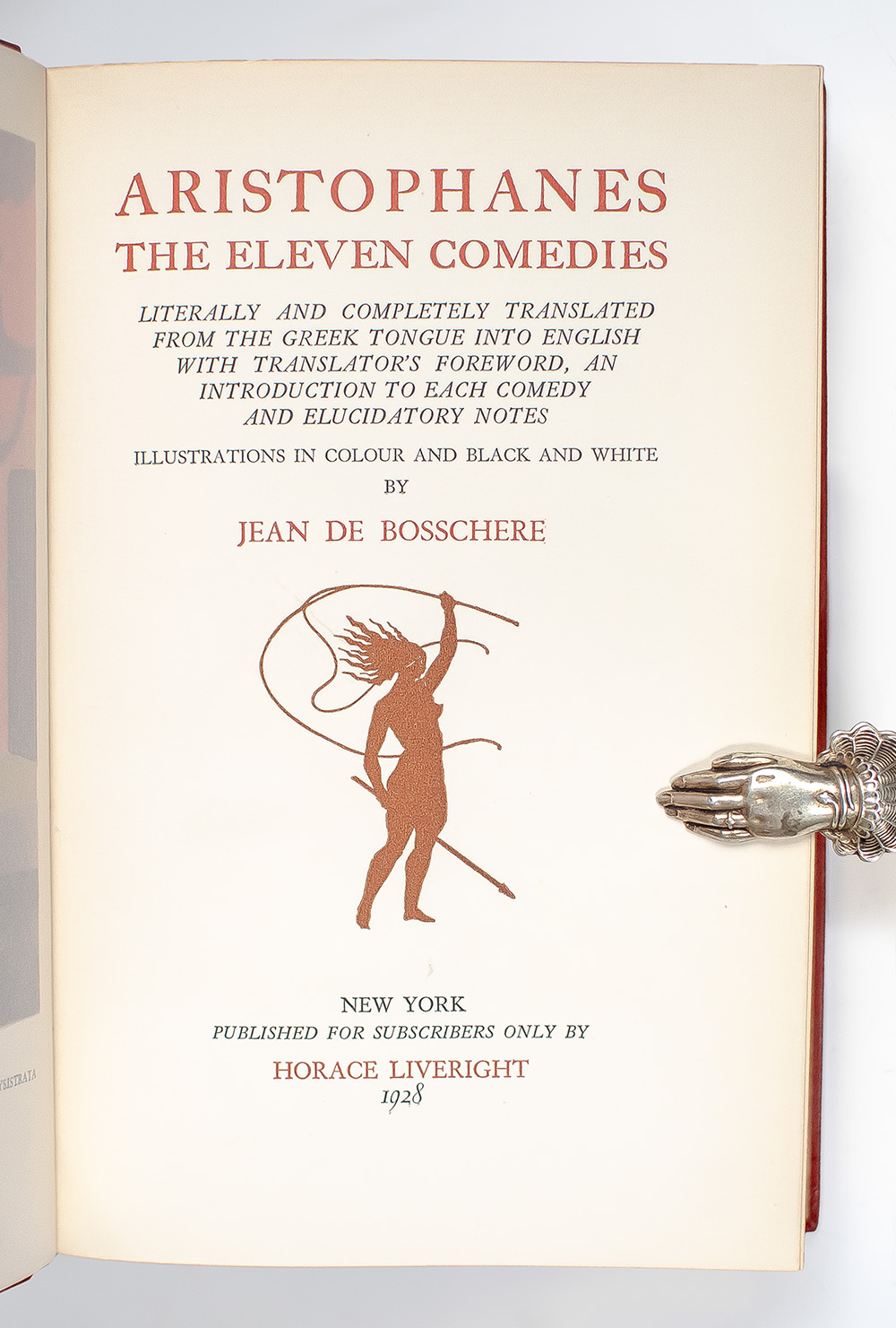 Aristophanes: The Eleven Comedies.