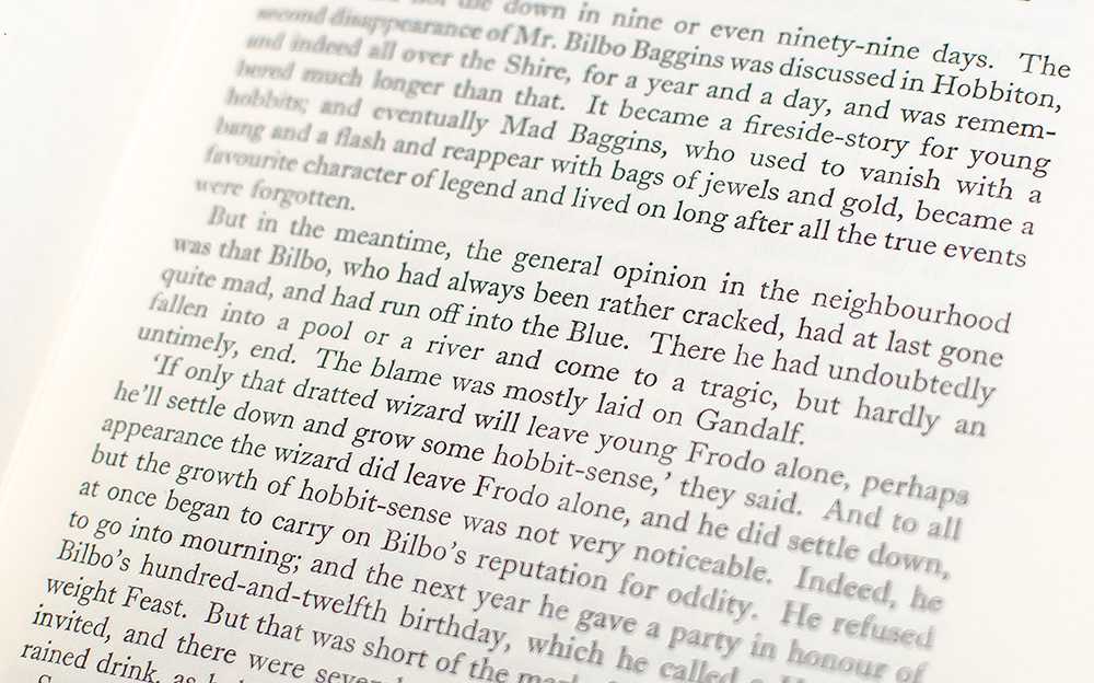 The Lord of The Rings Trilogy: The Fellowship of the Ring, The Two Towers, The Return of the King.
