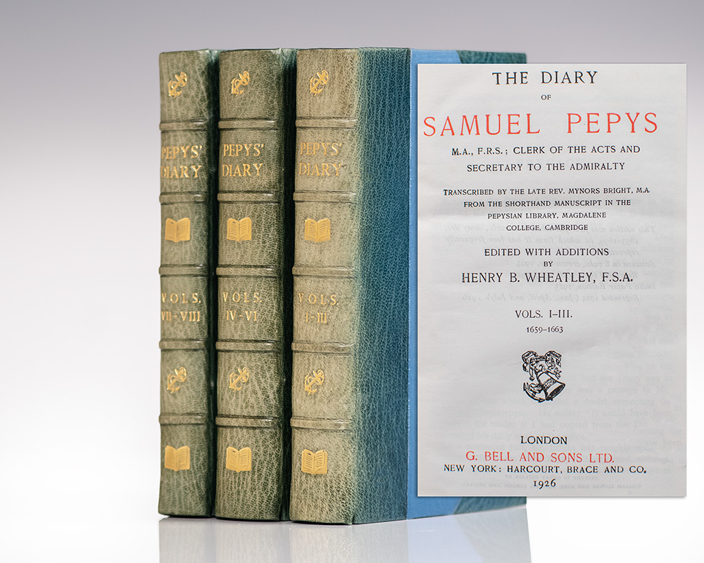 The Diary of Samuel Pepys: Volumes I-VIII 1659-1669