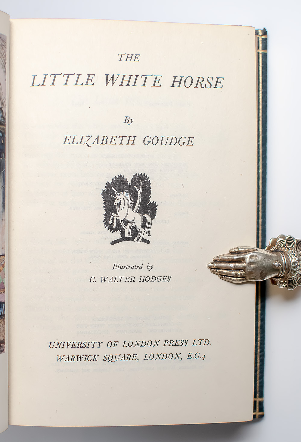 The Little White Horse.