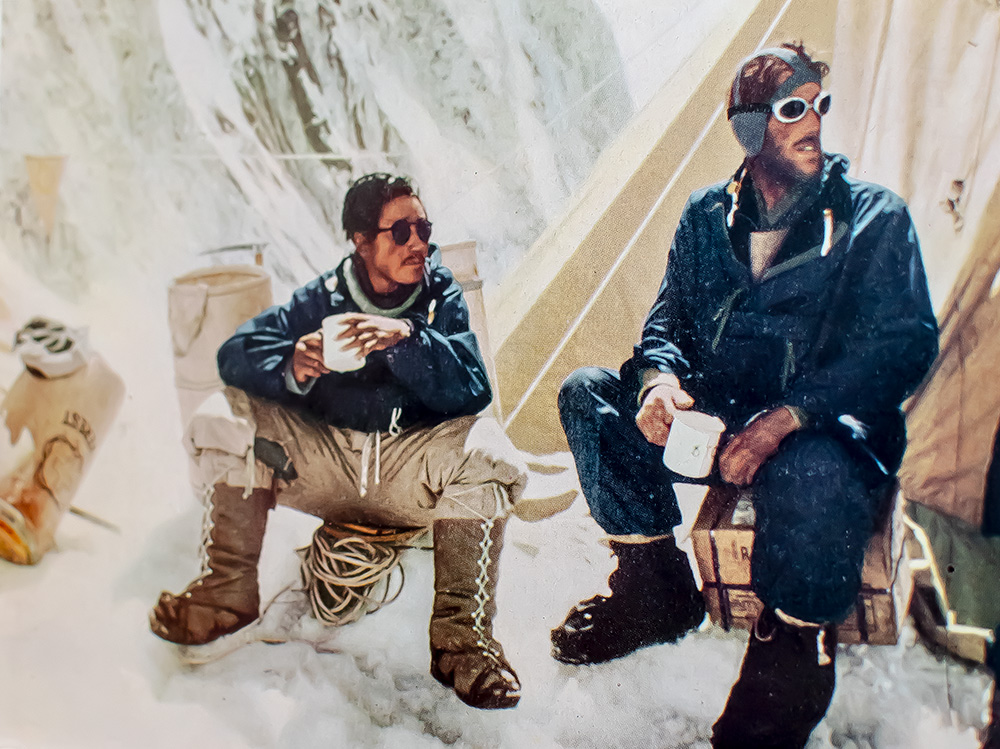 Edmund Hillary Signed 1953 The Times: Everest Colour Supplement.