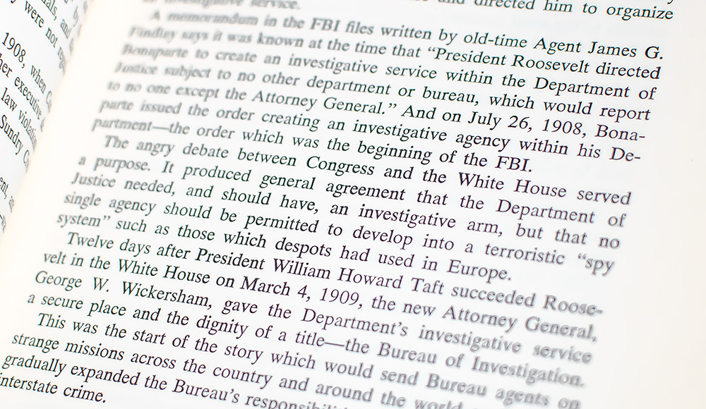 The FBI Story: A Report to the People.