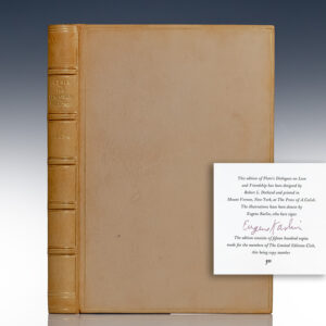 Dialogues On Love and Friendship: Lysis, or Friendship; The Symposium; Phaedrus.