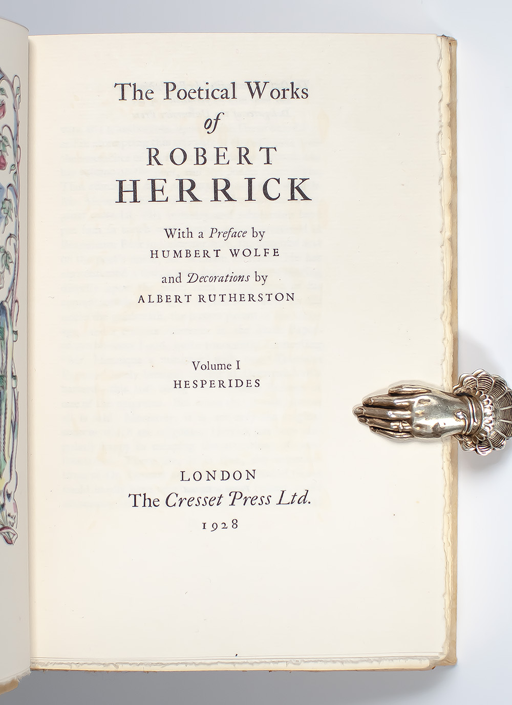 The Poetical Works of Robert Herrick.