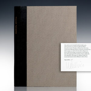 William Faulkner’s Book