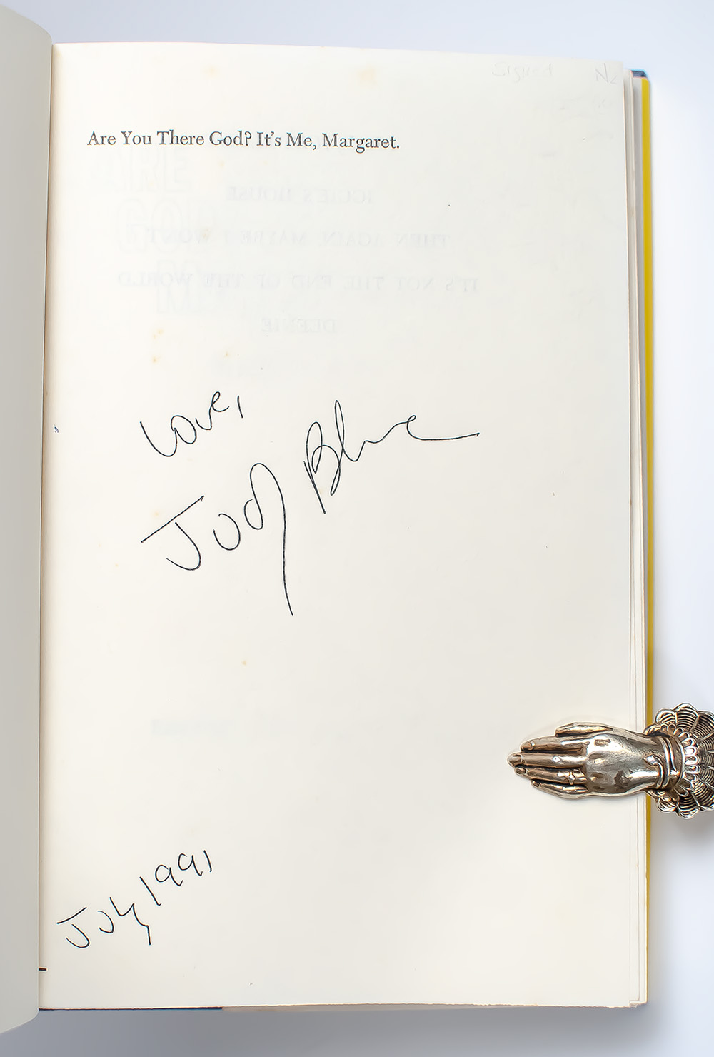 Are You There God? It's Me, Margaret.