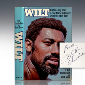 Wilt Chamberlain and David Shaw