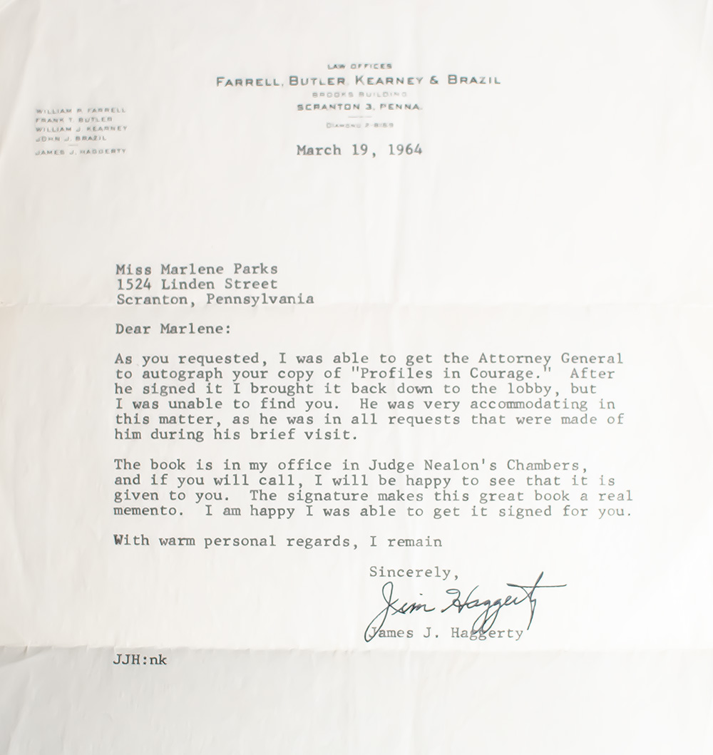 Profiles In Courage.