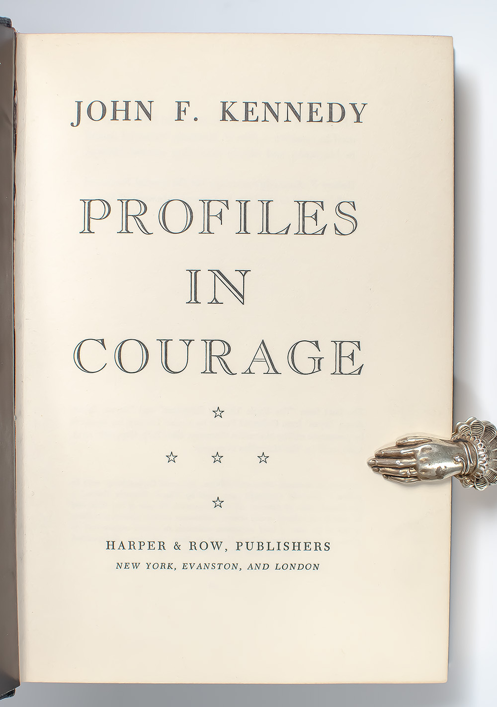 Profiles In Courage.