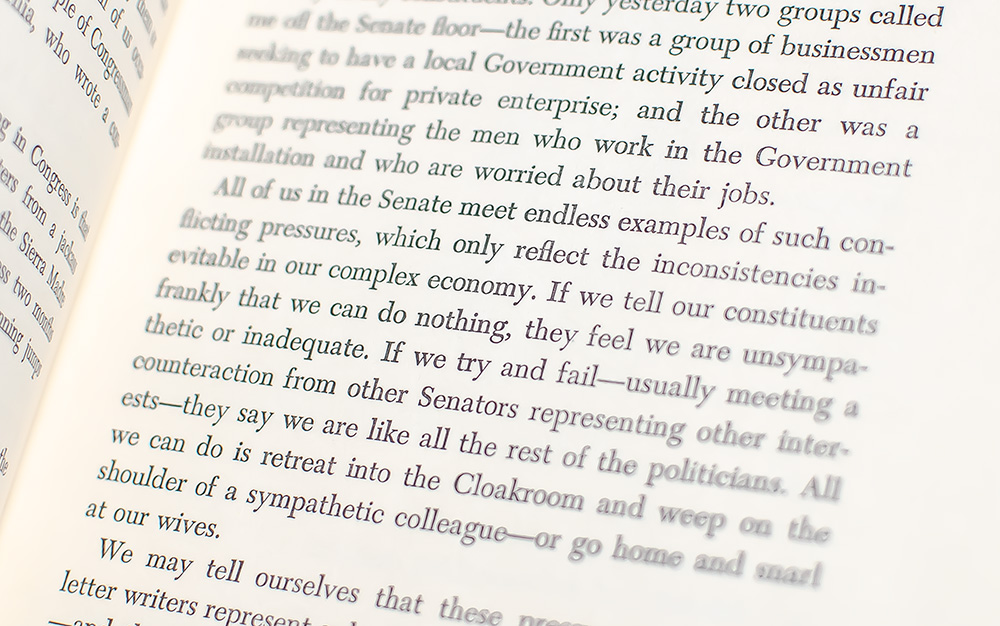 Profiles In Courage.