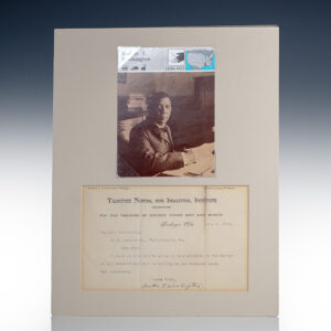 Booker T. Washington on Tuskegee Normal and Industrial Institute
