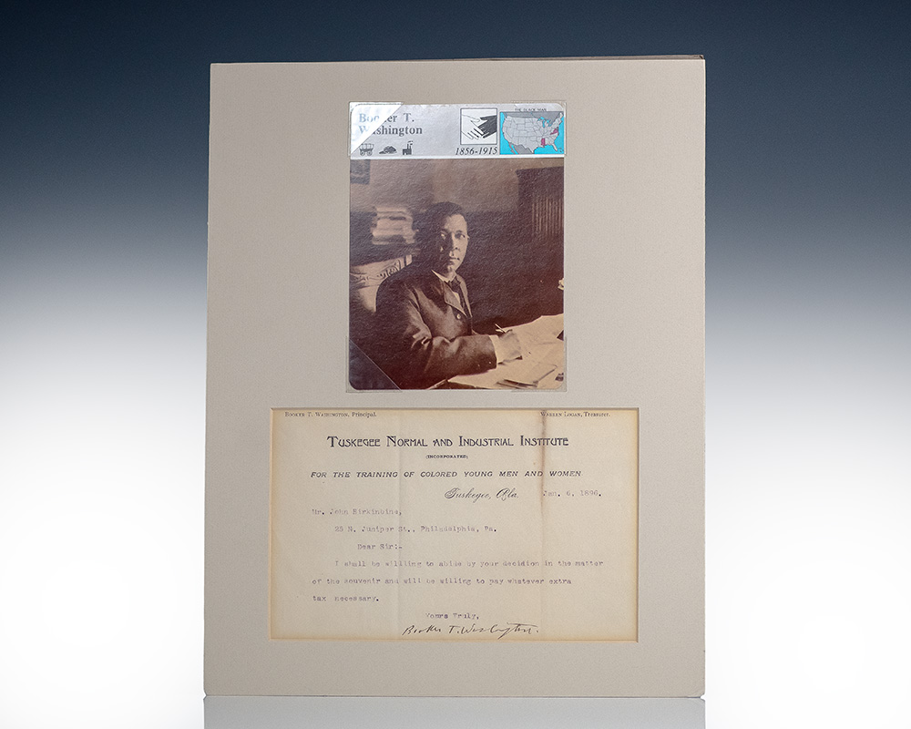 Booker T. Washington on Tuskegee Normal and Industrial Institute
