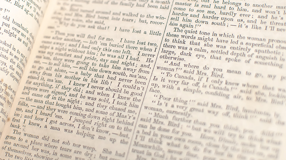 Uncle Tom's Cabin: or, Life Among the Lowly.