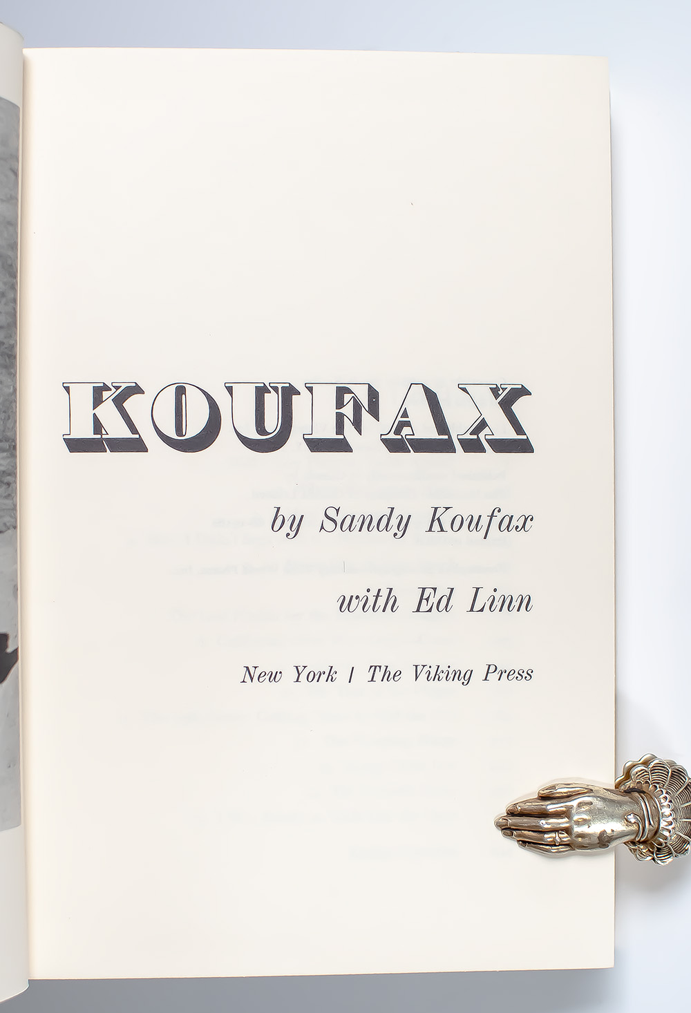 Koufax.