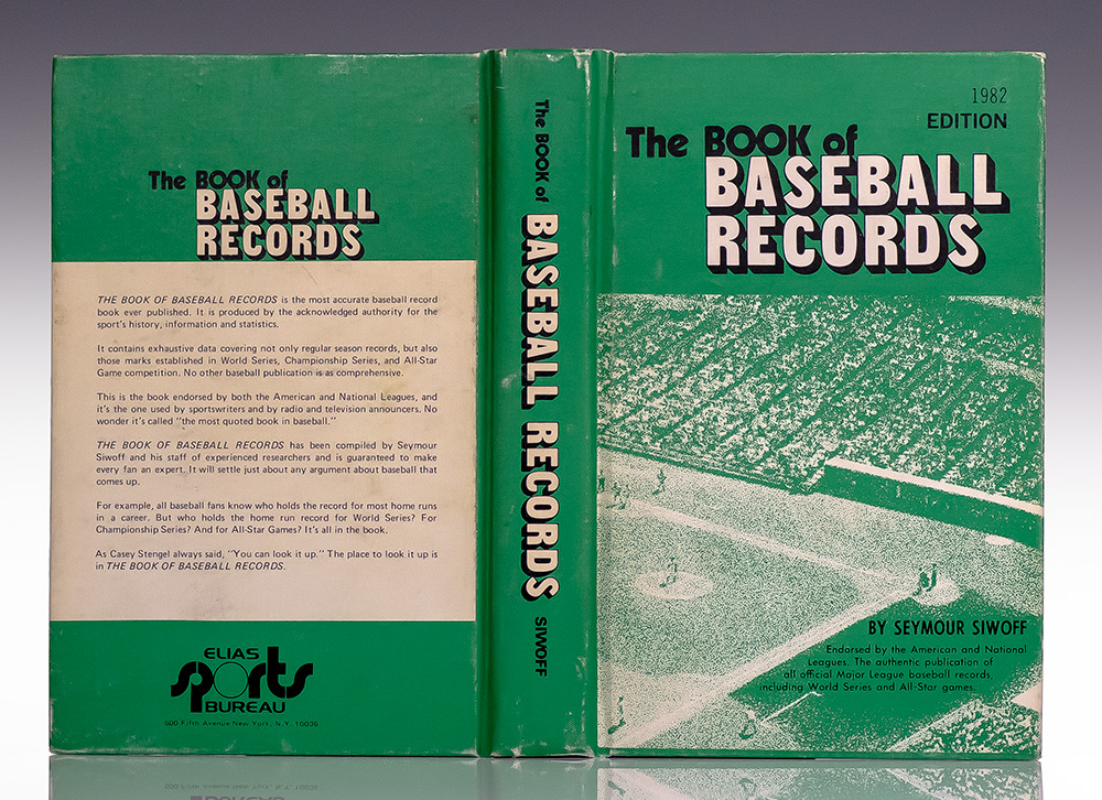 The Book of Baseball Records: 1982 Edition.