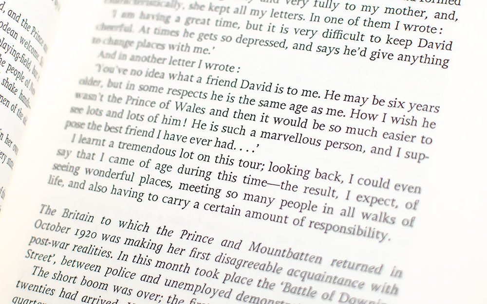 The Life and Times of Lord Mountbatten.