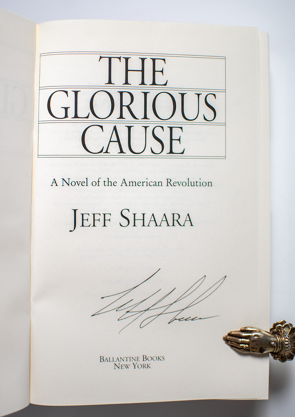 The Glorious Cause.